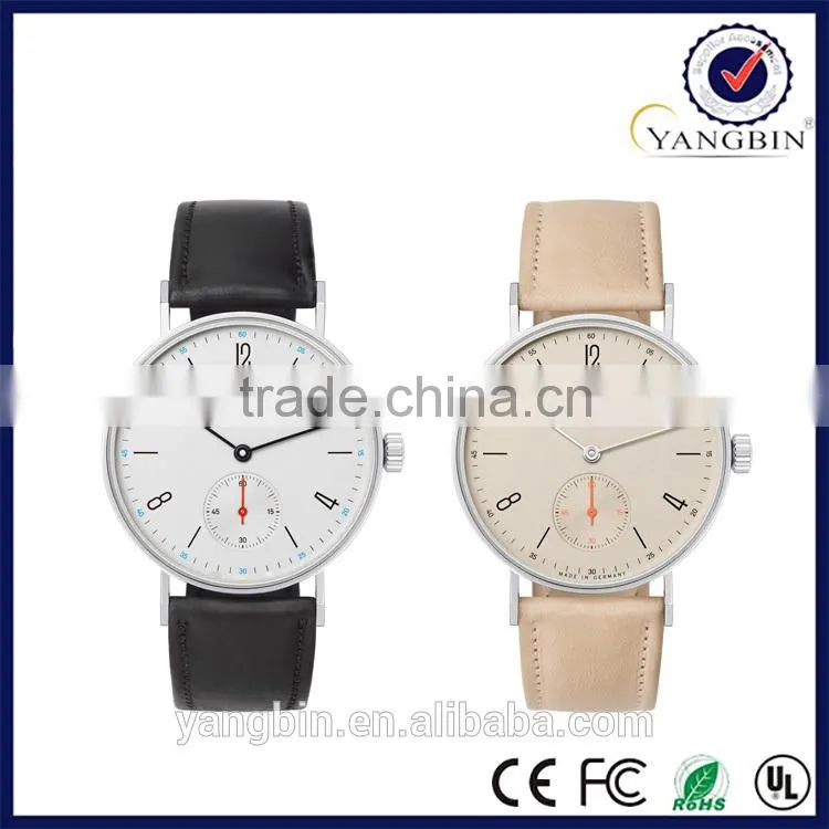 On selling custom logo premium contracted watches with simple design