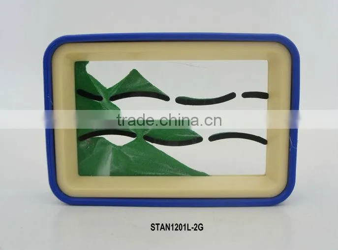 Moving Sand pictures/Sand Timers/Stress Relief Office Toy