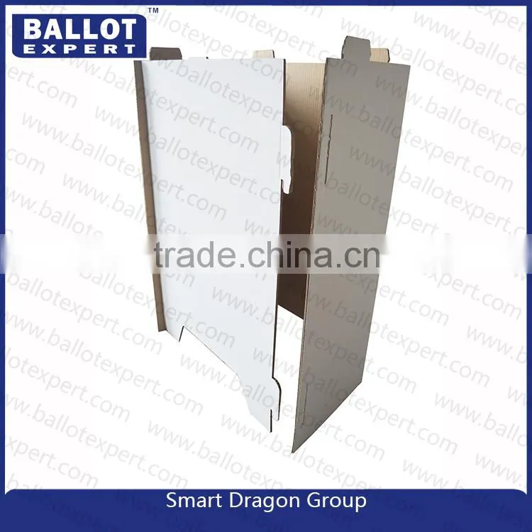 2016 new design JYL SE-TDC005 hot sales cardboard folding easy transport ballot booth