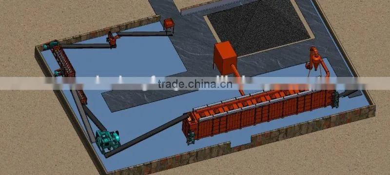 Popular briquette machine for coal powder production line