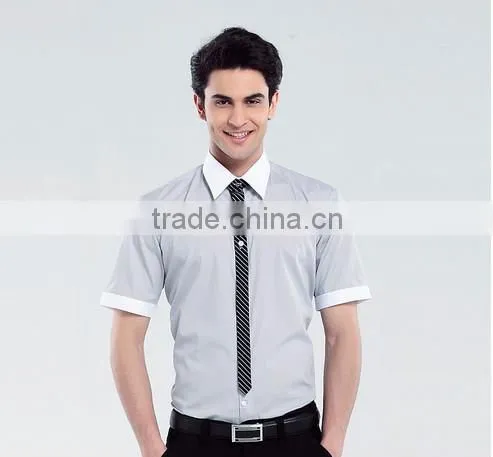 Hot Sale Men Casual Shirt Design Short Sleeve Casual Shirt Fabric
