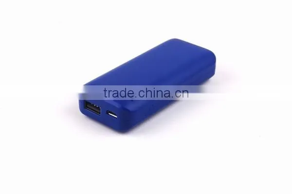 AWC717 4000mah 18650 portable 5v2.1a power bank for samsung s6 with charger