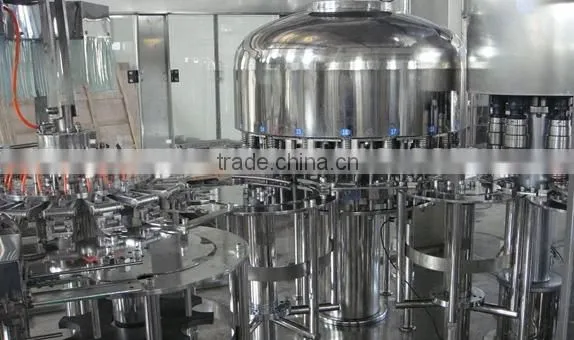 3 in 1 washing filling machine for water/juice/soft drink/wine