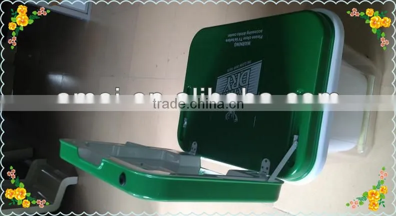 Vacuum thermoforming red portable ice pail for beer plastic box