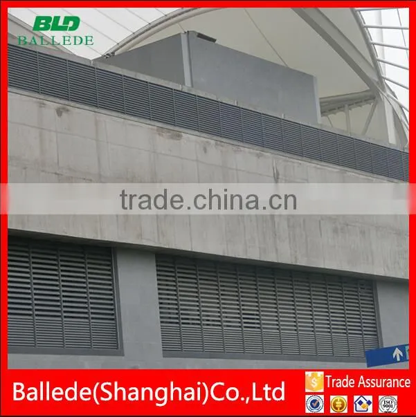 hot sale easy install exterior louver fence