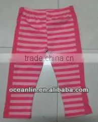 100% cotton baby girl's pants