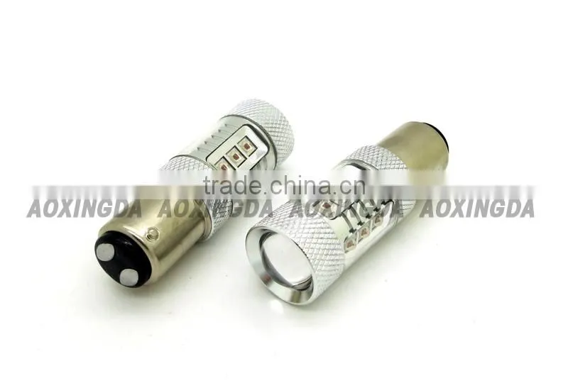 12~24V 1157 BAY15D C.R.E.E 80W LED brake light parking light