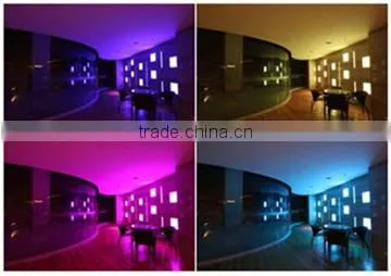 Bluetooth Wireless Control Multicolor 7w LED Smart Lighting Bulb with Speaker