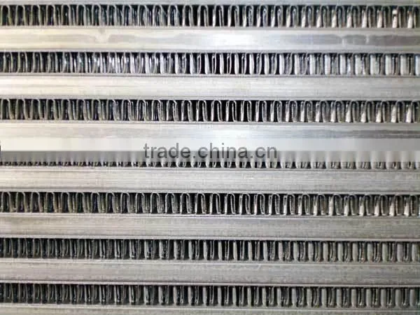 aluminum plate bar intercooler core