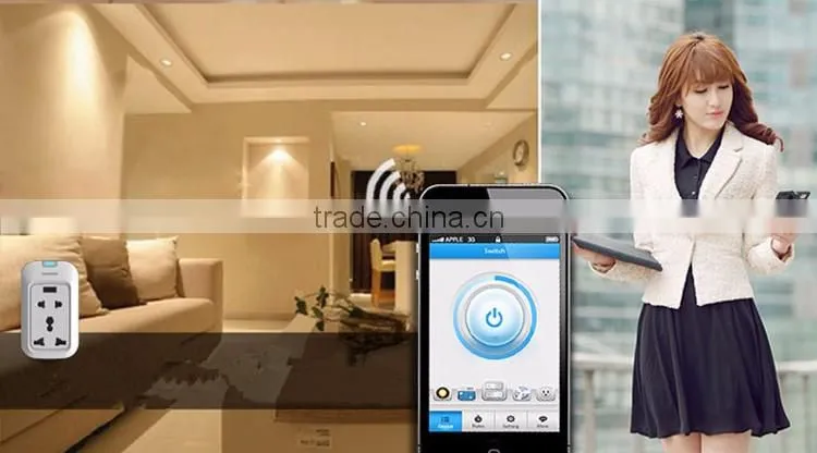 High quality wifi remote control smart socket wifi socket