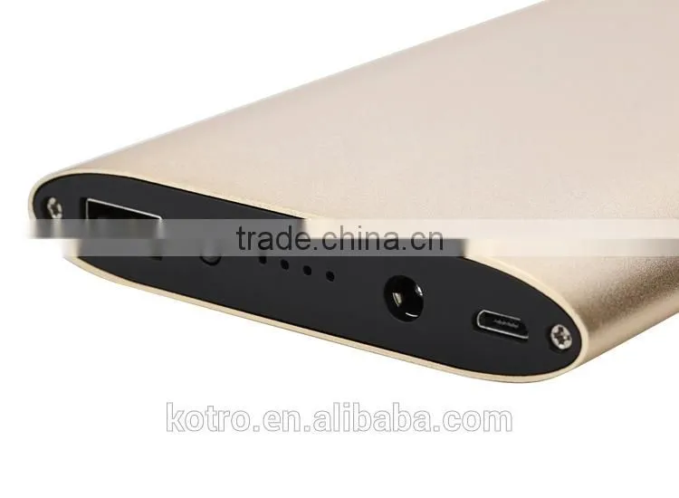 Factory Supply !QC 2.0 Real Capacity 10000 mah Portable Power Bank , Quick Charger Power Bank 10000 mah
