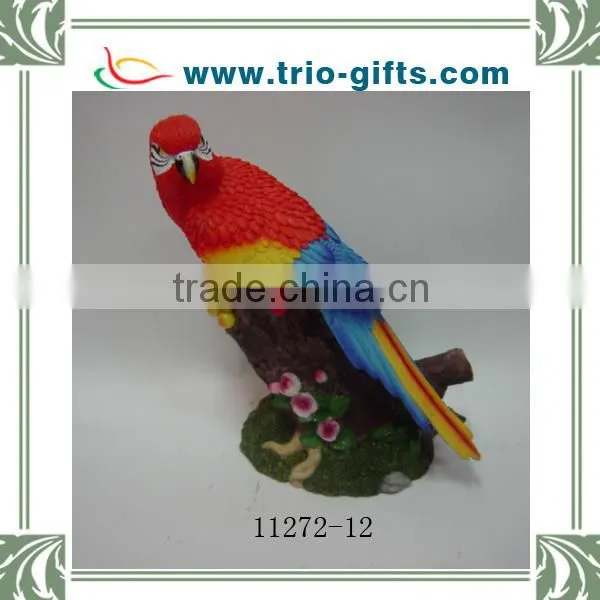 Polyresin parrot ,polyresin macaw