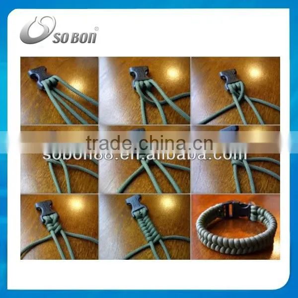 survival paracord bracelets nylon cord paracord bracelet