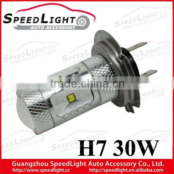 2013 New Product 30W High power Cree H7 LED Car Bulb