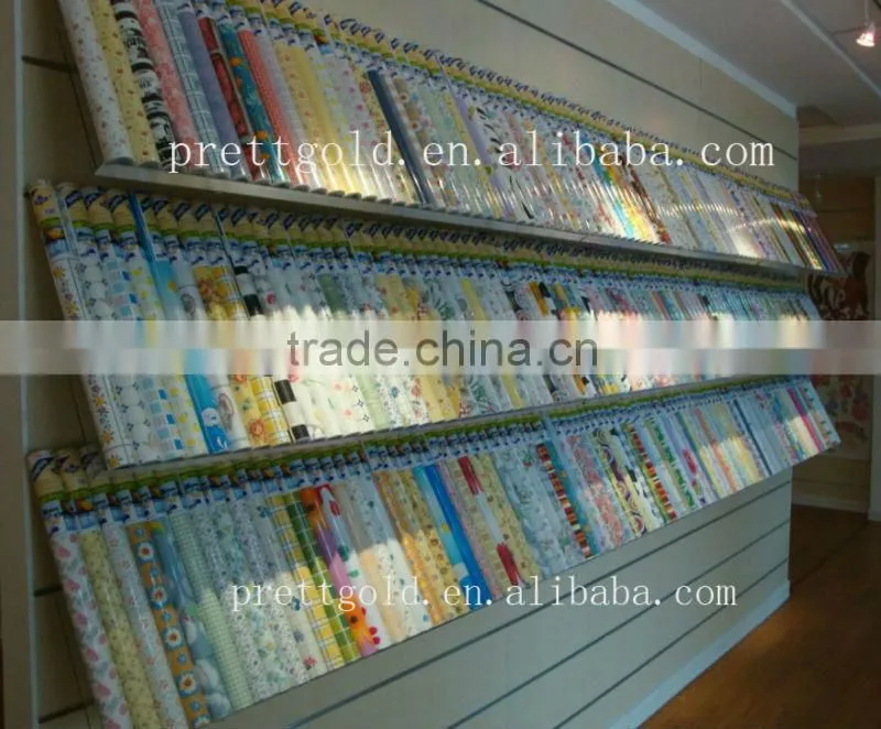 Printed design self adhesive PVC plastic Decorative Films P1104-1