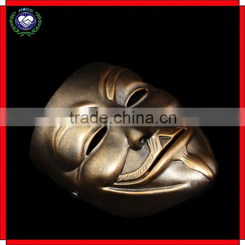Souvenir Gifts Resin Bronze Custom Vendetta V Mask