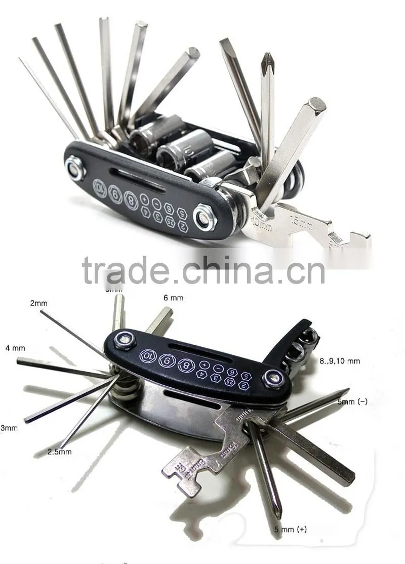 Bicycle Professional Maintenance Multi Tool & Tire Repair Tools