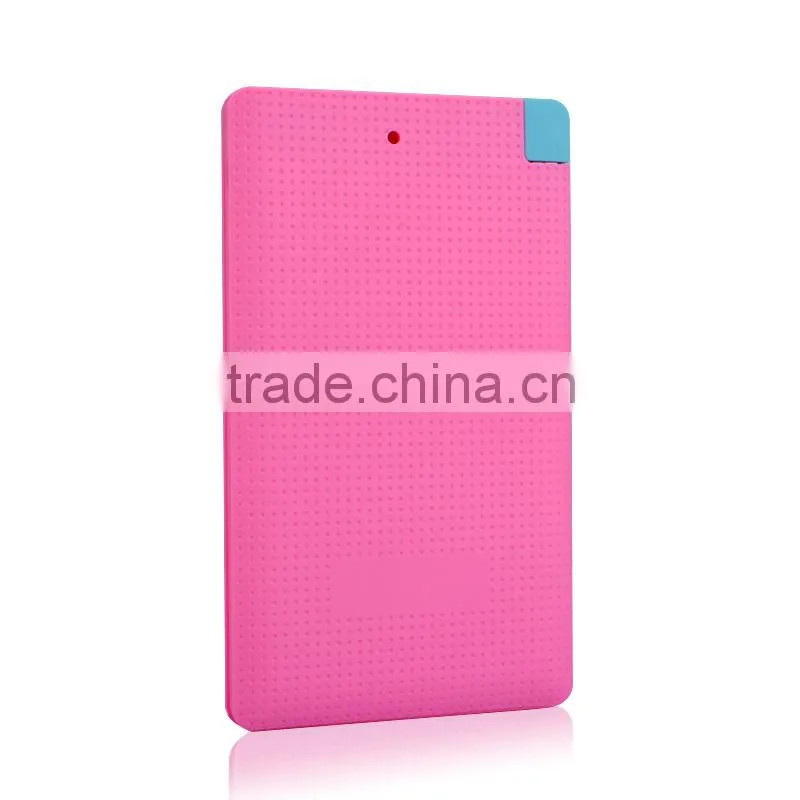 Portable Power Bank External 4000mAh Mobile USB Battery Charger for Cell Phone