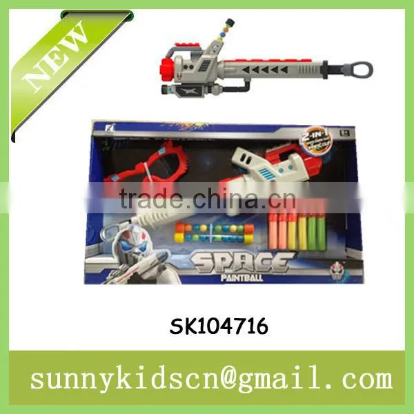 colorful soft air gun soft bullet gun toy with EN71