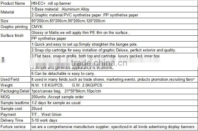 aluminum roll up banner,roll up banner stand, pull up banner