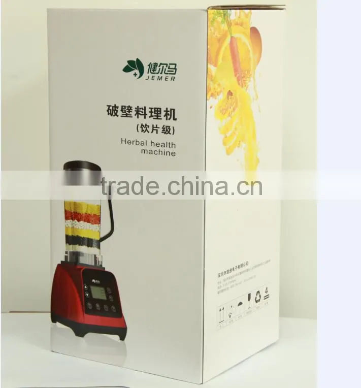 JEMER China wholesale laster heavy duty commercial blender with 2200w and high quality