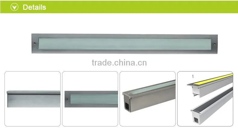 IP67 Length customized LED CE RoHs outdoor car park underground lamp