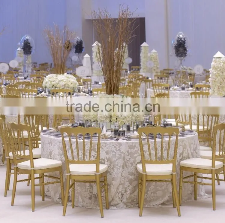 hot selling modern used wedding cheap Aluminium wedding chair chiavari chair
