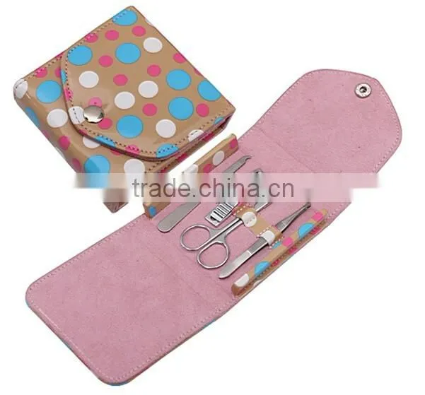 make up sets 6pcs in 1 Animal skinning Printed Sets Manicure&Grooming Sets
