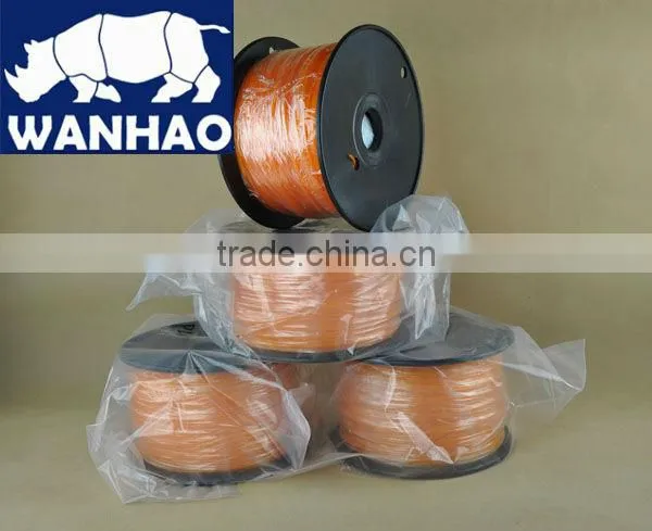 bright colors PLA materials 1.75mm filament for extruder 3d printer