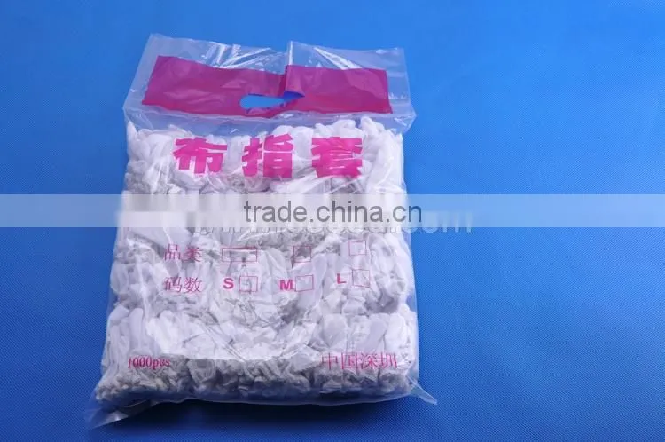 2015 Hot ESD Antistatic Cleanroom Cotton Fabric Finger Cots