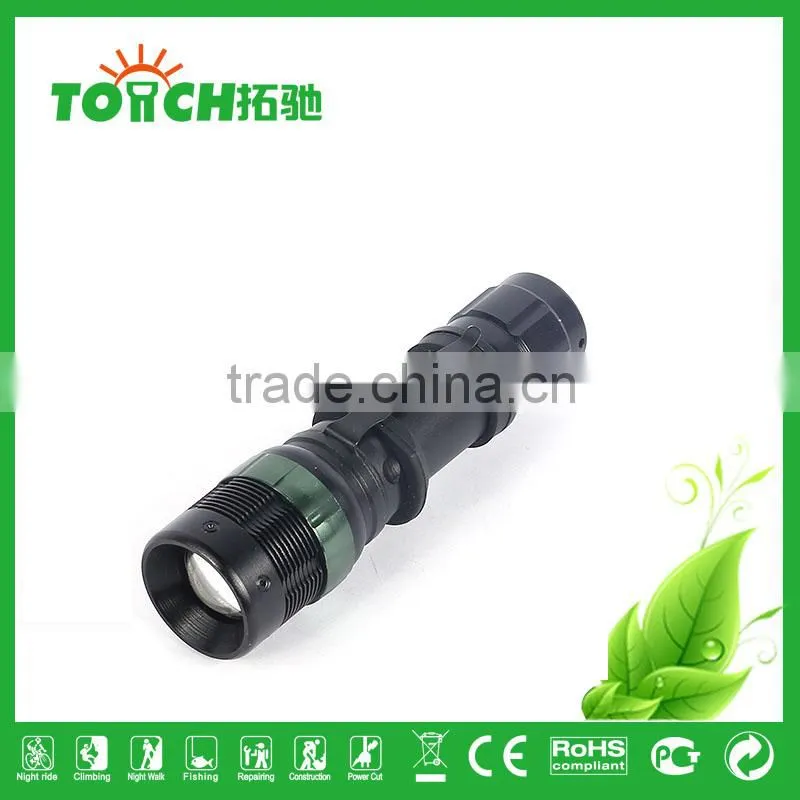 hand light hand flashlight torch long focus beam adjustable torch for bicycle riding
