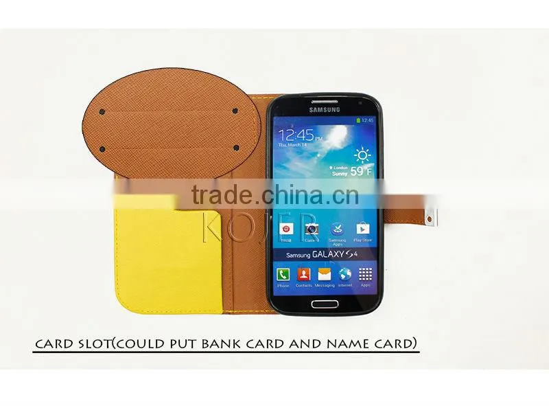 Customized Flip Cover Case For Samsung Galaxy S4