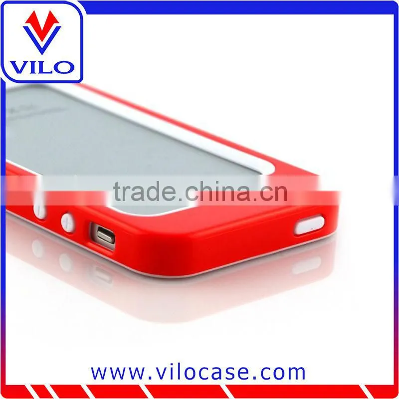 Custom design transparent kid proof mobile phone cover for nokia e5