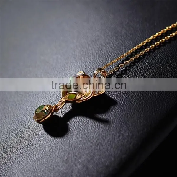 new design rose gold pendant
