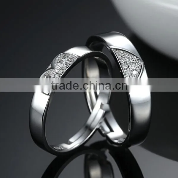 2016 New design 925 silver queen crown ring