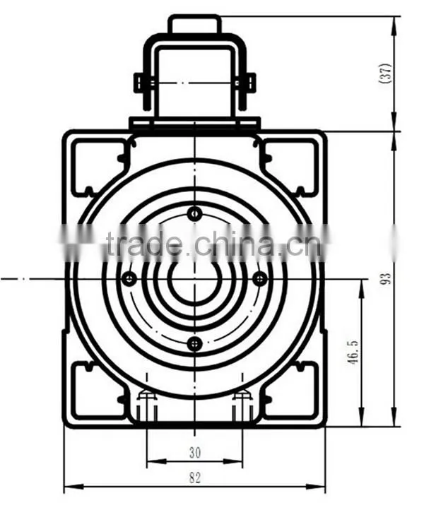 GDZ93x82-2.2(220V) Toauto 2.2kw ac cnc spindle motor