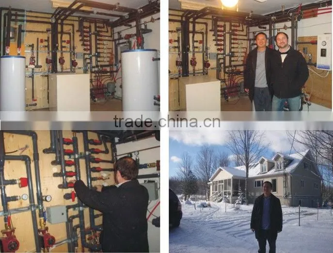 150L solar coil hot water tank