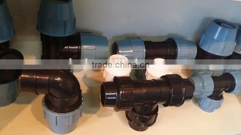Hot sale Italy type quick joint pp compression coupling