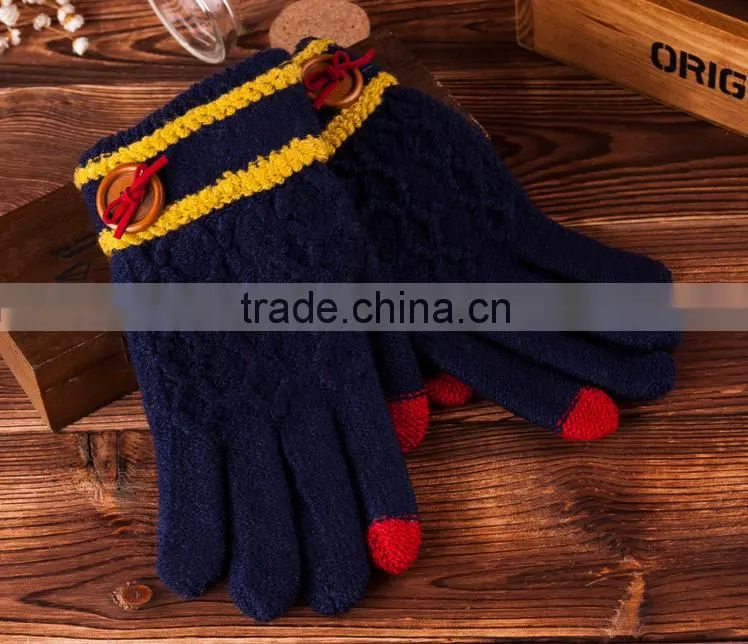 Best Sellers Cute Flower Touch Screen Gloves For Girls For Christmas 2015