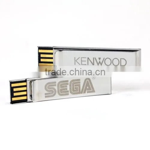 Custom Gift Metal Clip USB Flash Drive