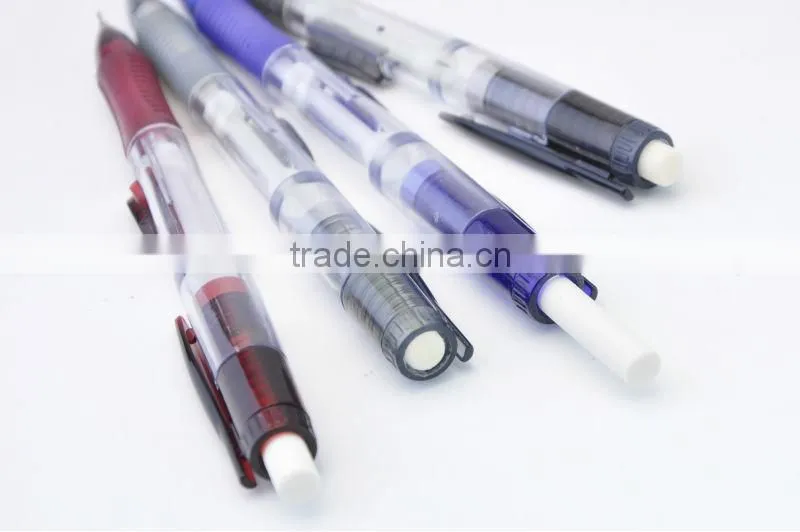 side-click mechanical pencil, pencil with grip