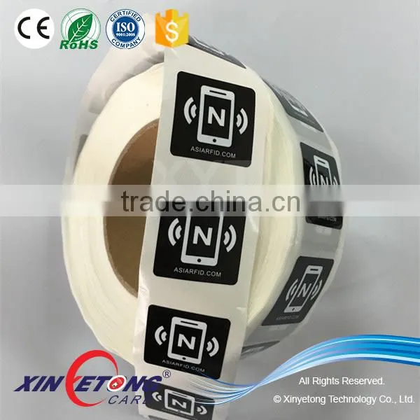 Programmable Nfc Ntag213/Ntag216 RFID Stickers Pegatinas para smartphones con Android