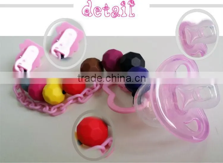 China Supplier Baby Toy Pacifier /BPA Free Baby Pacifier Teether