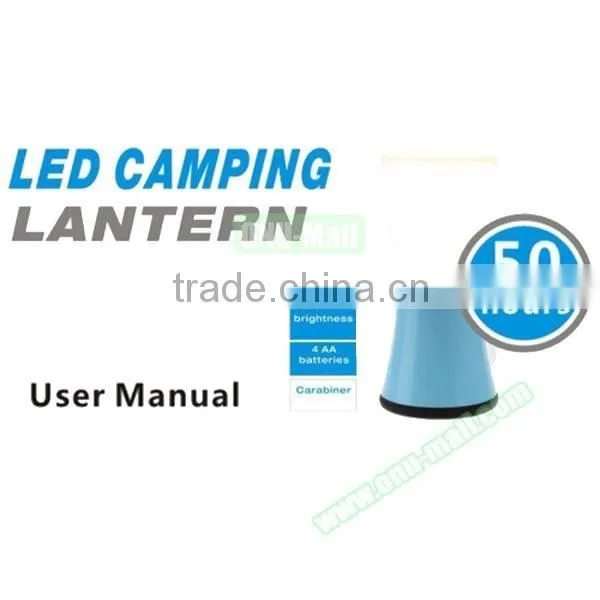 Portable Camping Lantern for Outdoor Lighting with Carabiner Hook, Hot Sales LED Camping Lanterns