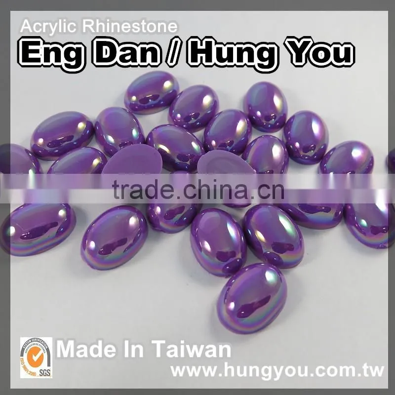 High Quality Glossy Flat Back Tear Rhinestones For Shoe Decoration