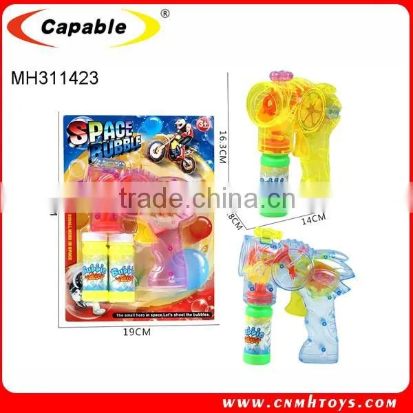 children happy toy wholesale bubble gun with light
