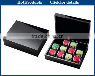 Cute and luxury tea packaging gift box with printing logo