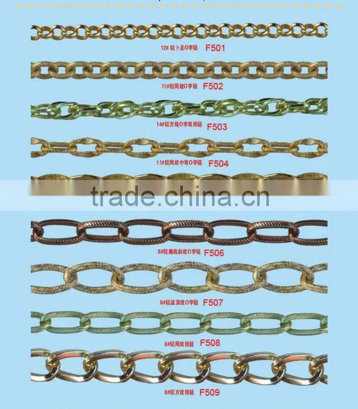 Large Link Aluminum Curb Chain