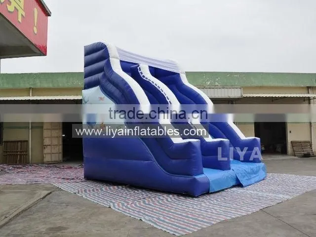 2014 new colorful rainbow inflatable slide /Rainbow Slide / inflatable rainbow side for sale