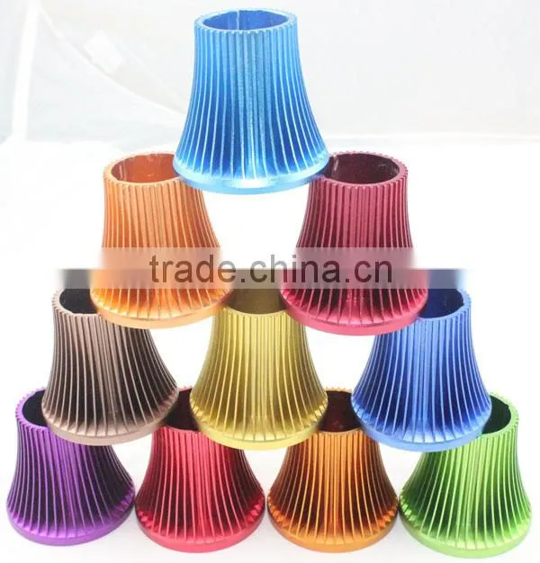 Cold forging aluminum led bulb parts E27